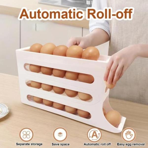 Egg Holder Organizer for Refrigerator image 1