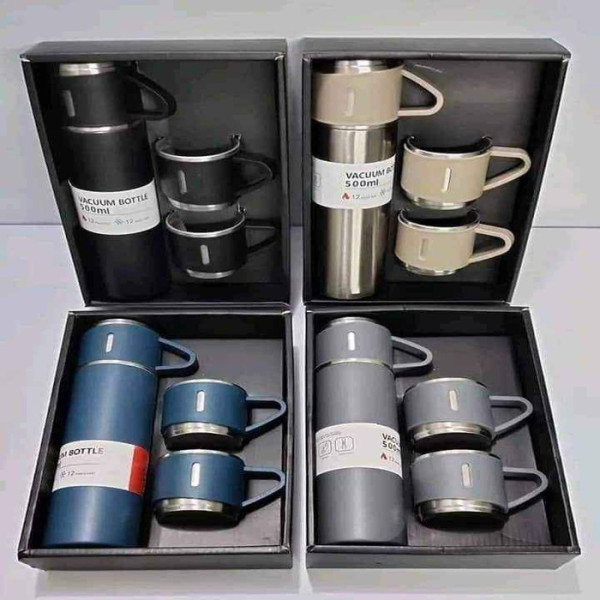 Vaccuum Flask Set Drinking Water Bottle image 2