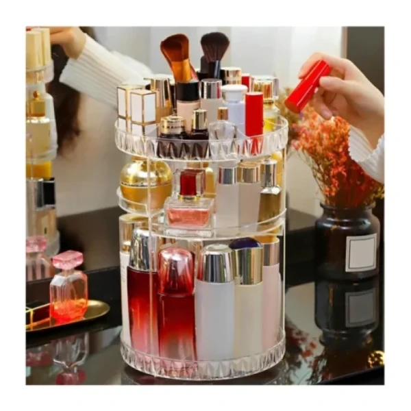 360 Rotating Cosmetic Organizer image 1