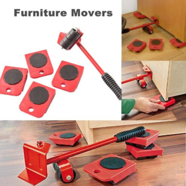 Furniture Easy Moving Tool Set, Heavy Furniture Moving & Lifting System image 4