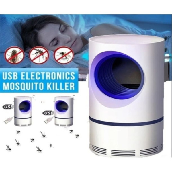 Vortex USB Mosquito Lamp Physical Silent Mosquito Killer - White image 2