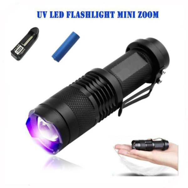Rechargeable Waterproof Zoom LED Flashlight USB Torch Light image 2